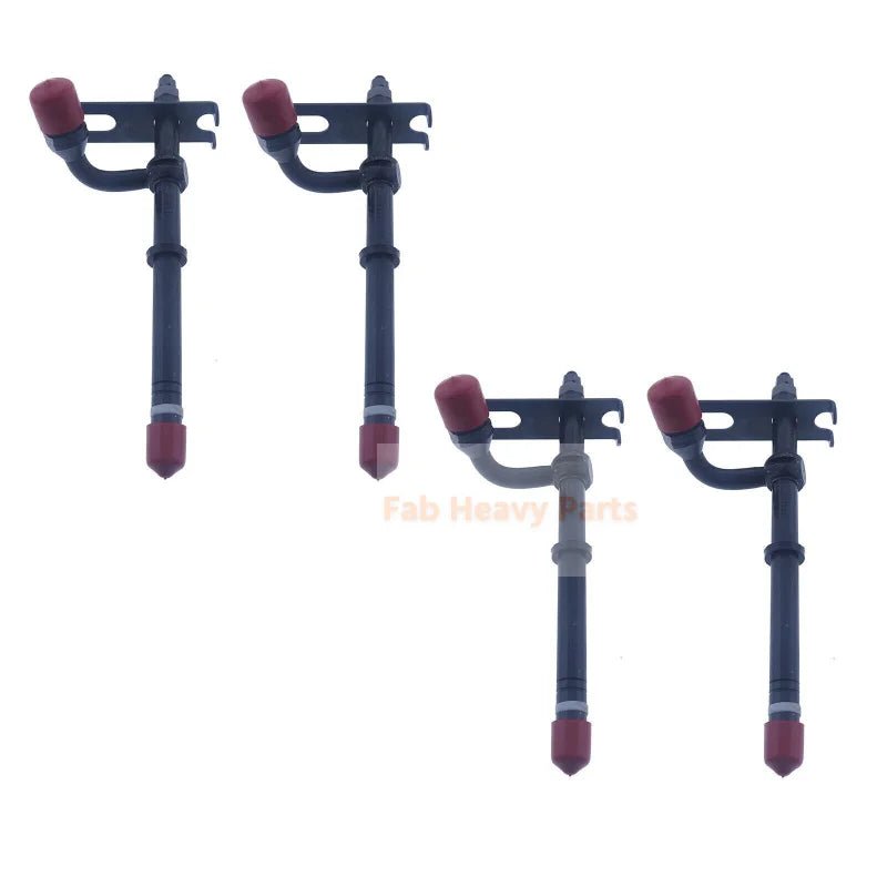 4X Fuel Injector AMA140829 5A140829 Fits For Case 1835 1845 580D 350 450 580C 580CK - Fab Heavy Parts