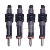 4X Fuel Injector J909475 Fits for Case 550E 550G 850D 850E 584E 585E 586E 660 760