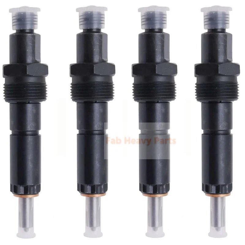 4X Fuel Injector LJC6760525 Fits for Ford Case 3.9L Cummins 5.9L Case 850L Delphi LUM FKM - Fab Heavy Parts