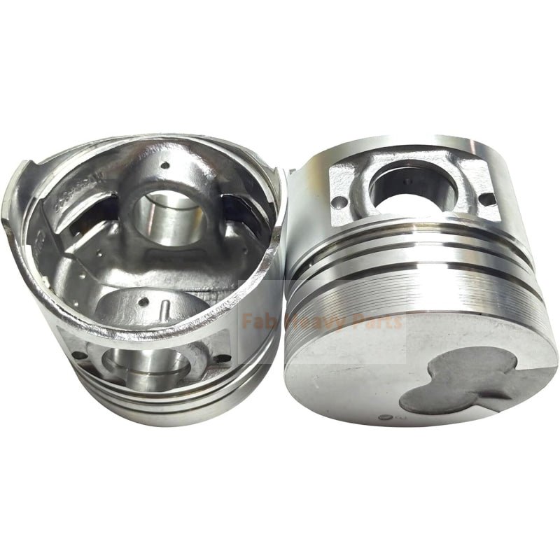 4X Piston With Pin And Clips 23410 - 42540 23410 - 42544 Fits For Hyundai D4BH TCI Engine Parts - Fab Heavy Parts