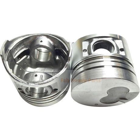 4X Piston With Pin And Clips 23410 - 42540 23410 - 42544 Fits For Hyundai D4BH TCI Engine Parts - Fab Heavy Parts