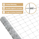 4x164 ft Advanced Weave Farm Enclosures Galvanized Farm Fence - Fab Heavy Parts