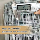 4x164 ft Advanced Weave Farm Enclosures Galvanized Farm Fence - Fab Heavy Parts