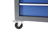 5 Drawers Rolling Tool Chest Box with Wheels Portable Organizer for Garage Workshop Home Crafts Use - Fab Heavy Parts