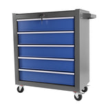 5 Drawers Rolling Tool Chest Box with Wheels Portable Organizer for Garage Workshop Home Crafts Use - Fab Heavy Parts