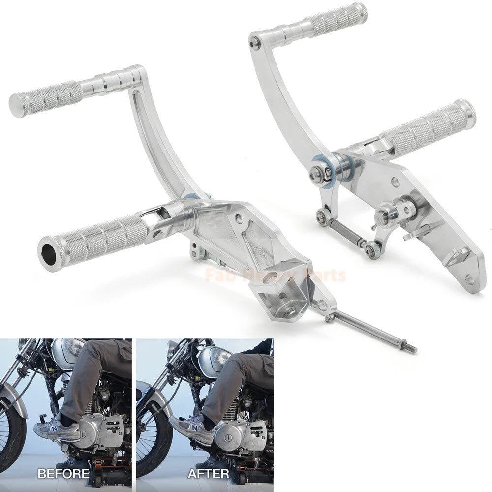 5" Forward Controls Fits for Suzuki Savage LS 650 F P 1988 - 2000 - Fab Heavy Parts