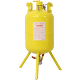 5 - Gallons Air Sand Blaster w/Blast Gun - Yellow - Fab Heavy Parts