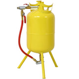 5 - Gallons Air Sand Blaster w/Blast Gun - Yellow - Fab Heavy Parts