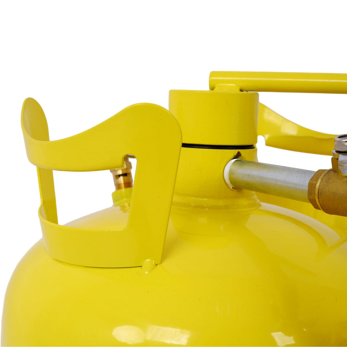 5 - Gallons Air Sand Blaster w/Blast Gun - Yellow - Fab Heavy Parts