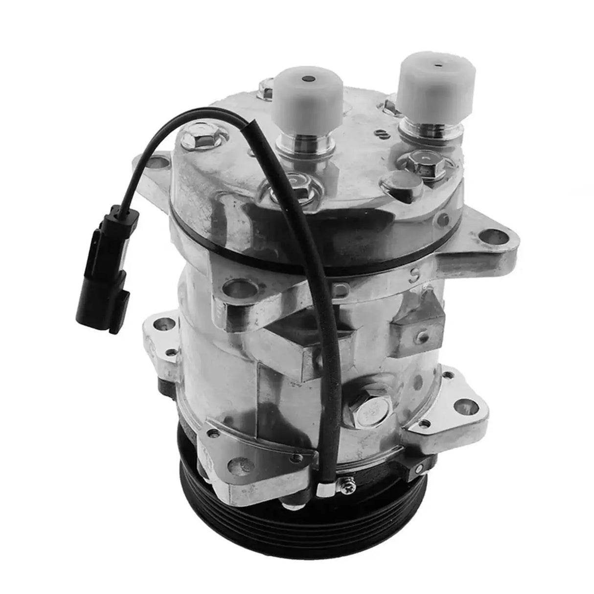 5 Groove A/C Compressor QP5H11 - 1812 Aftermarket Replacement For Bobcat S550 S570 S590 S595 T550 T590 T595 E50 - Fab Heavy Parts