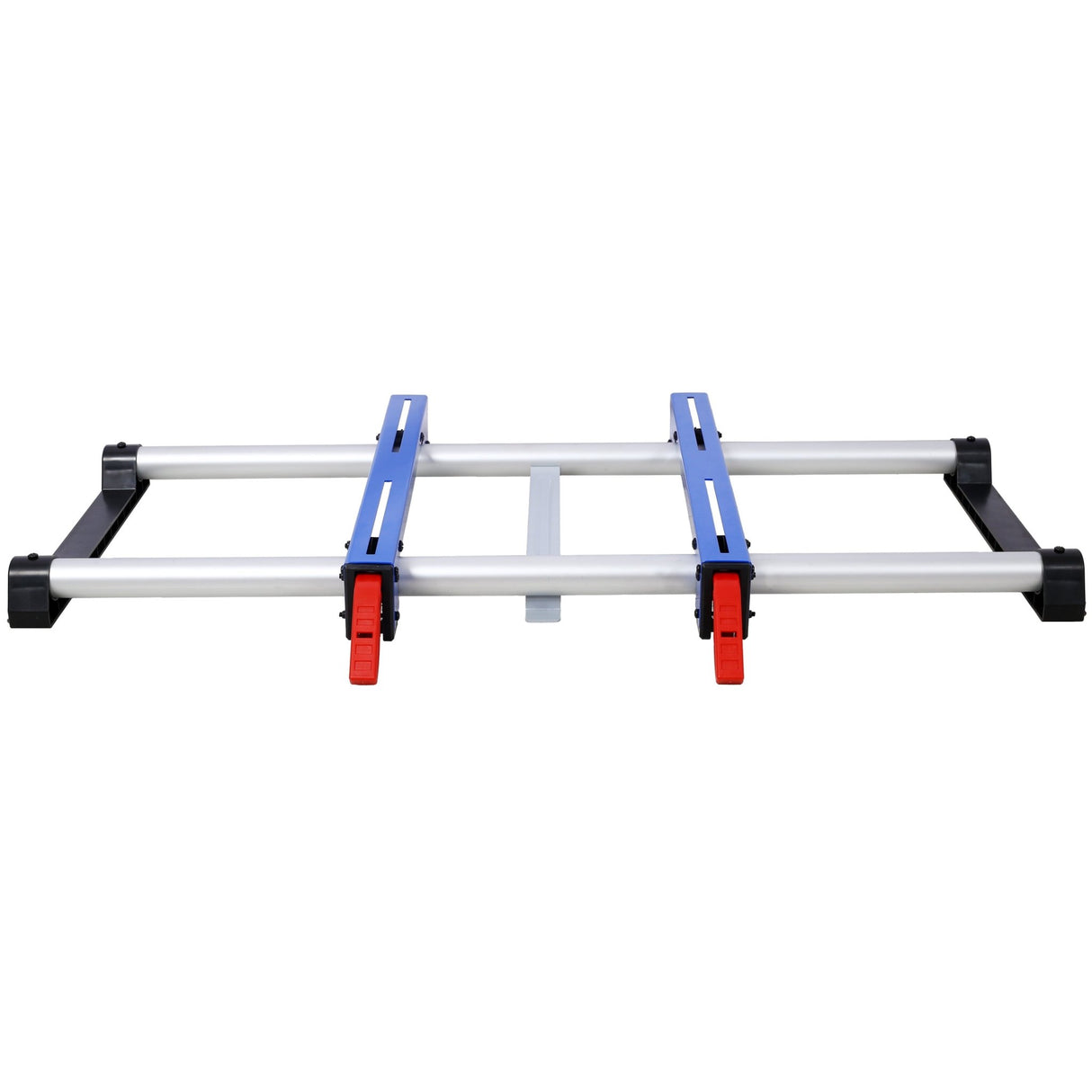 5 - in - 1 Portable Workbench with Detachable Miter Saw Stand & Height Adjustable Legs Scaffold/Dolly/Creeper/Platform - Fab Heavy Parts