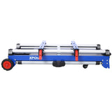 5 - in - 1 Portable Workbench with Detachable Miter Saw Stand & Height Adjustable Legs Scaffold/Dolly/Creeper/Platform - Fab Heavy Parts