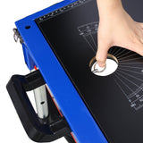 5 - in - 1 Portable Workbench with Detachable Miter Saw Stand & Height Adjustable Legs Scaffold/Dolly/Creeper/Platform - Fab Heavy Parts