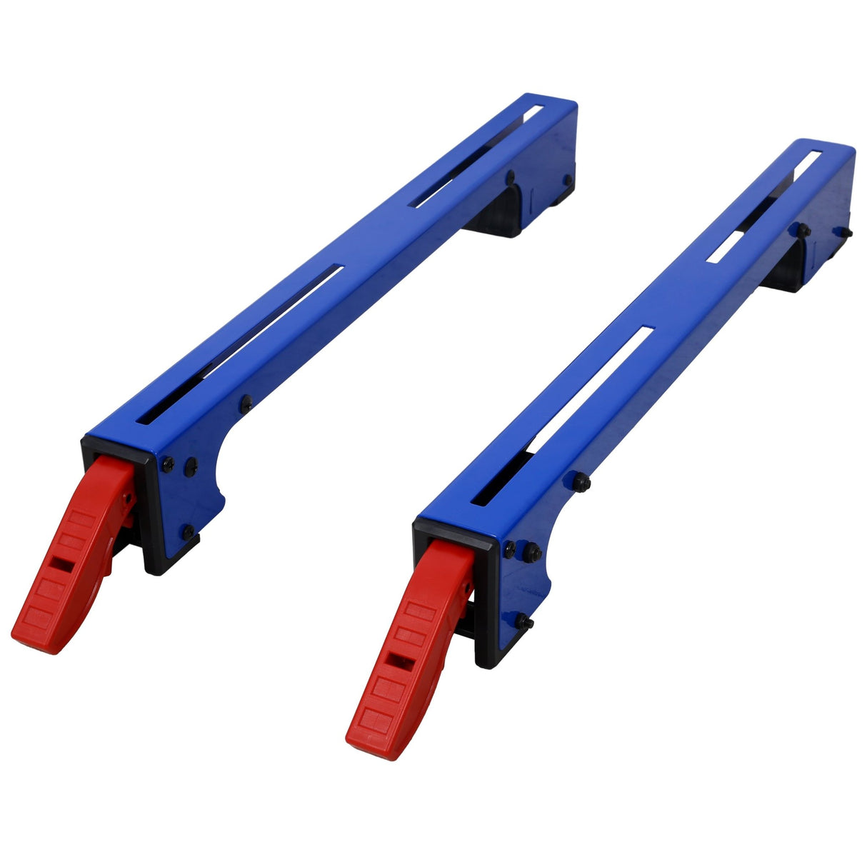 5 - in - 1 Portable Workbench with Detachable Miter Saw Stand & Height Adjustable Legs Scaffold/Dolly/Creeper/Platform - Fab Heavy Parts