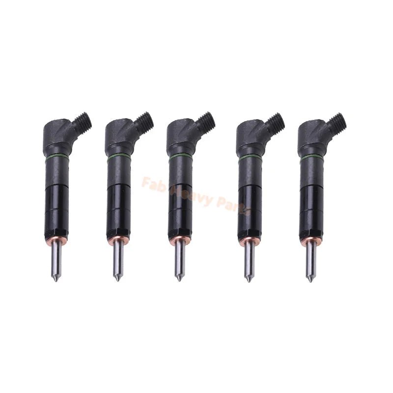 5 PCS Fuel Injector RE528525 Fits for John Deere Engine 4024 5030 Loader 323D 328D 329D 332D 333D - Fab Heavy Parts