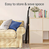 5 - Step Ladder Folding Step Stool with Anti Slip Wide Pedals - Black - Fab Heavy Parts