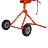 5.0 cu. ft. Portable Concrete Mixer Electric Cement ETL Certificated Copper Motor - Orange - Fab Heavy Parts