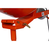 5.0 cu. ft. Portable Concrete Mixer Electric Cement ETL Certificated Copper Motor - Orange - Fab Heavy Parts
