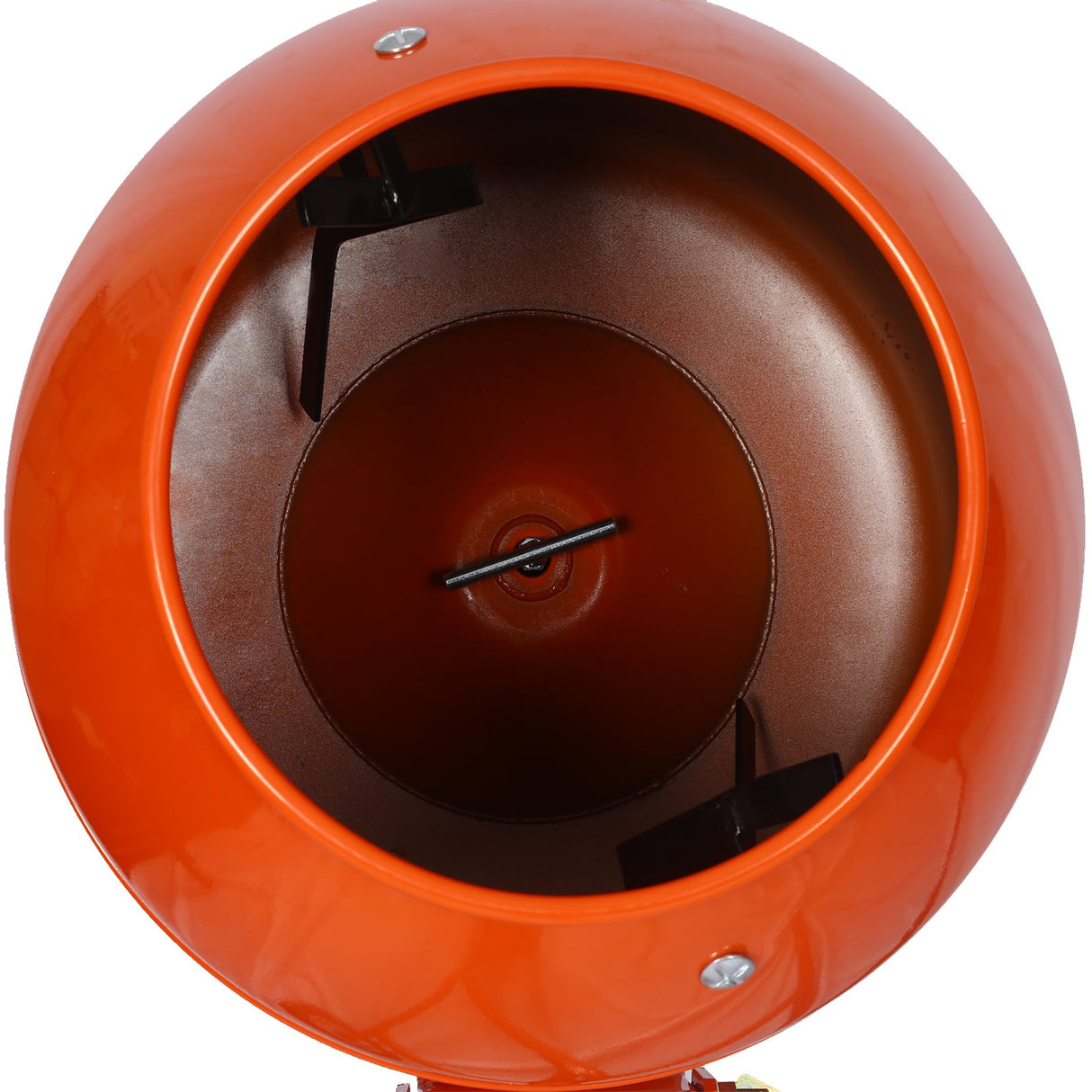5.0 cu. ft. Portable Concrete Mixer Electric Cement ETL Certificated Copper Motor - Orange - Fab Heavy Parts