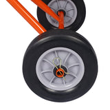 5.0 cu. ft. Portable Concrete Mixer Electric Cement ETL Certificated Copper Motor - Orange - Fab Heavy Parts