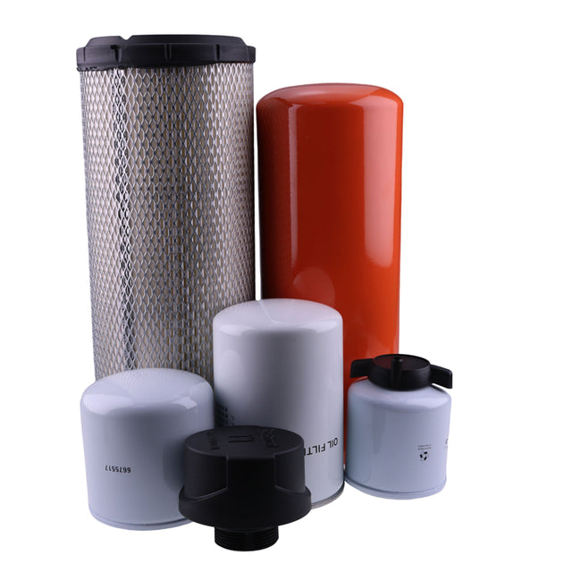 Kit de filtre de maintenance de 500 heures 7324333 convient pour l'excavatrice Bobcat 337 341 E50 E55