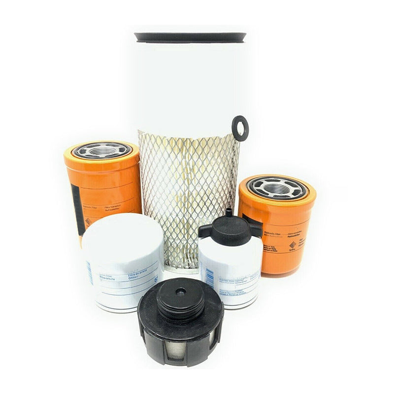 500 tunnin huoltosuodatinsarja 7328589 Sopii Bobcat Liukuohjattu Kuormaaja S130