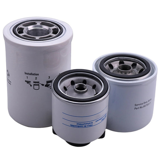Zestaw filtrów konserwacyjnych na 500 godzin 7333699 Pasuje do ładowarki Bobcat S160 S185 S205 T180 T190