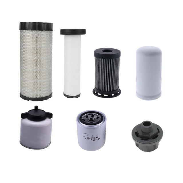500 Hour Maintenance Filter Kit 7343877 Aftermarket Replacement For Bobcat Track Loader T300 - Fab Heavy Parts