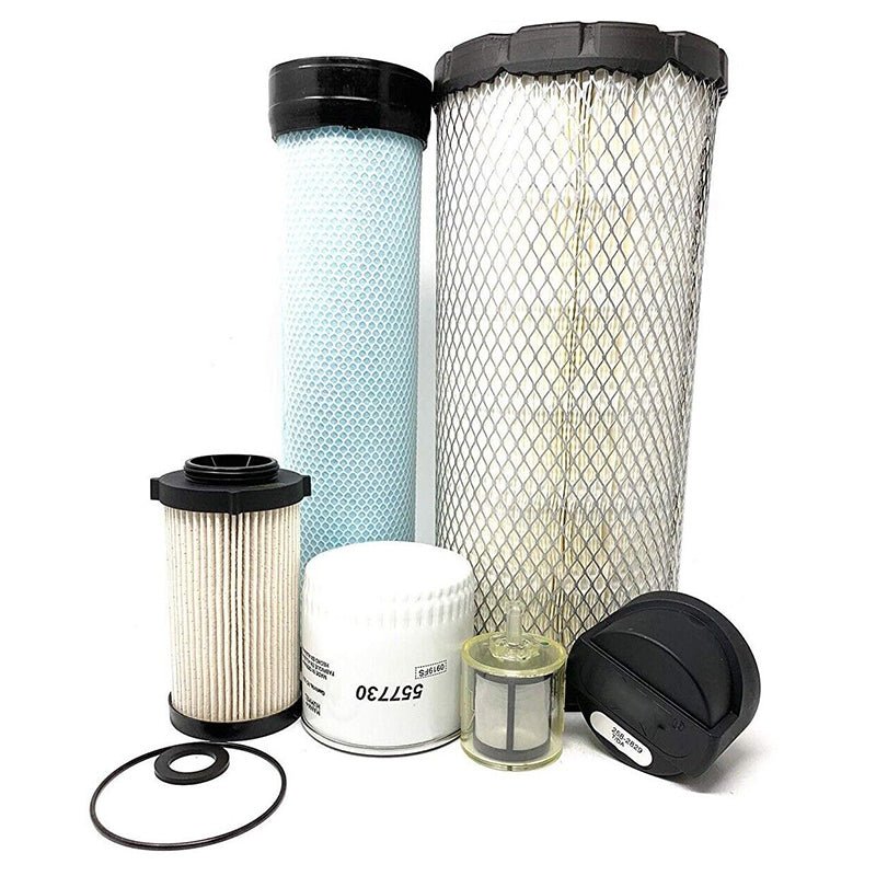 500 Hours Filter Kit Fits for Caterpillar CAT Compact Track Loader 257D - Fab Heavy Parts