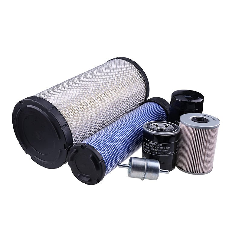 500 Hours Filter Kit Fits for John Deere Skid Steer Loader 330G 332G 331G 333G - Fab Heavy Parts