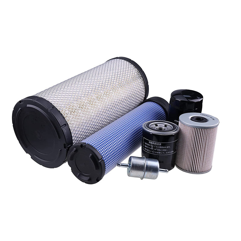 500 Hours Filter Kit Fits for John Deere Skid Steer Loader 330G 332G 331G 333G