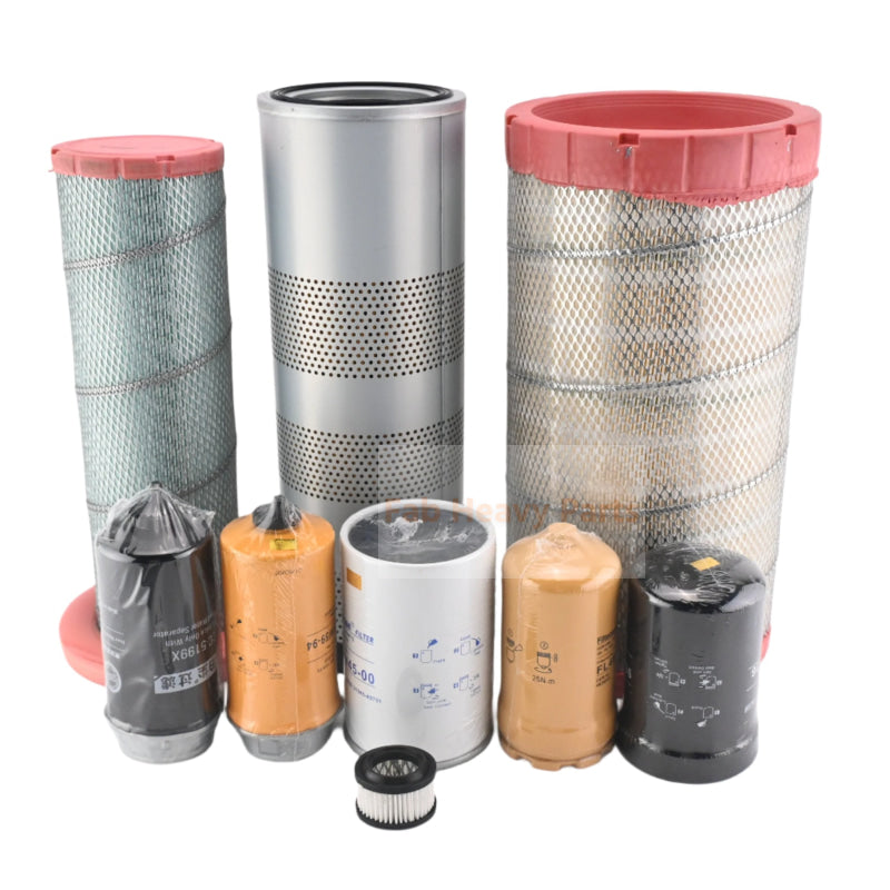 5000 tunnin suodatinsarja sopii John Deere Excavator 200DLC 210G 240DLC 250GLC 270DLC 290GLC Logger 2154D 2454D 2954D