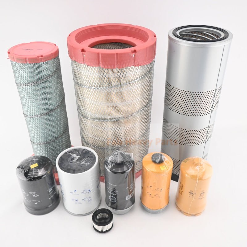 5000 Hours Filter Kit Fits for John Deere Excavator 200DLC 210G 240DLC 250GLC 270DLC 290GLC Logger 2154D 2454D 2954D - Fab Heavy Parts