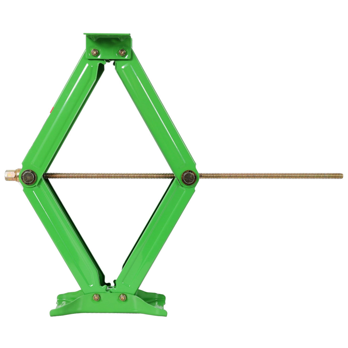 5000 lbs RV Scissor Jacks 24 in RV Stabilizer Leveling Scissor Jacks, Set of 2 - Green - Fab Heavy Parts