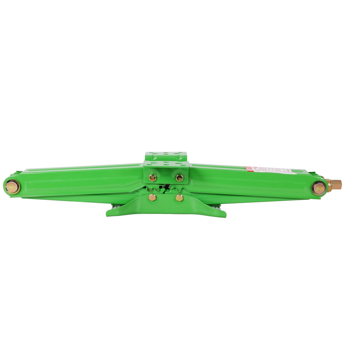 5000 lbs RV Scissor Jacks 24 in RV Stabilizer Leveling Scissor Jacks, Set of 2 - Green - Fab Heavy Parts