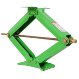 5000 lbs RV Scissor Jacks 24 in RV Stabilizer Leveling Scissor Jacks, Set of 2 - Green - Fab Heavy Parts