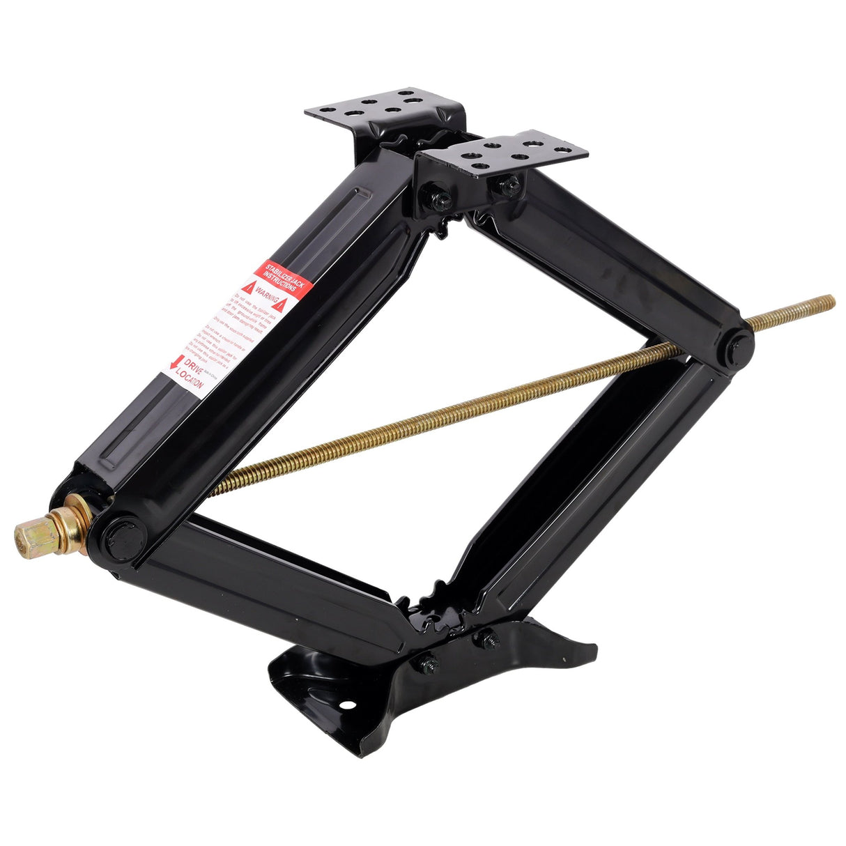 5000 lbs RV Scissor Jacks 24 in RV Stabilizer Leveling Scissor Jacks, Set of 2 - Fab Heavy Parts