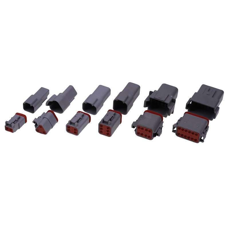 518 Piece Deutsch DT Connector Kit 14 - 16AWG Solid Contacts - Fab Heavy Parts