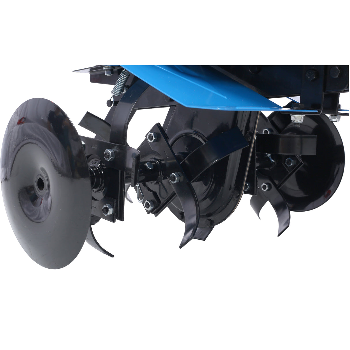 Gas-Powered 4-Cycle 2-in-1 Tiller and Cultivator 78.5cc with Handle 18IN Till Width EPA Complaint
