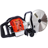 52cc 2 Stroke Gas Powered Concrete Cut Off Saw Gasoline Grinder with blade EPA Approved - Fab Heavy Parts