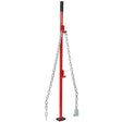 52Inch Long Universal Pulling Stick Tool - Red - Fab Heavy Parts