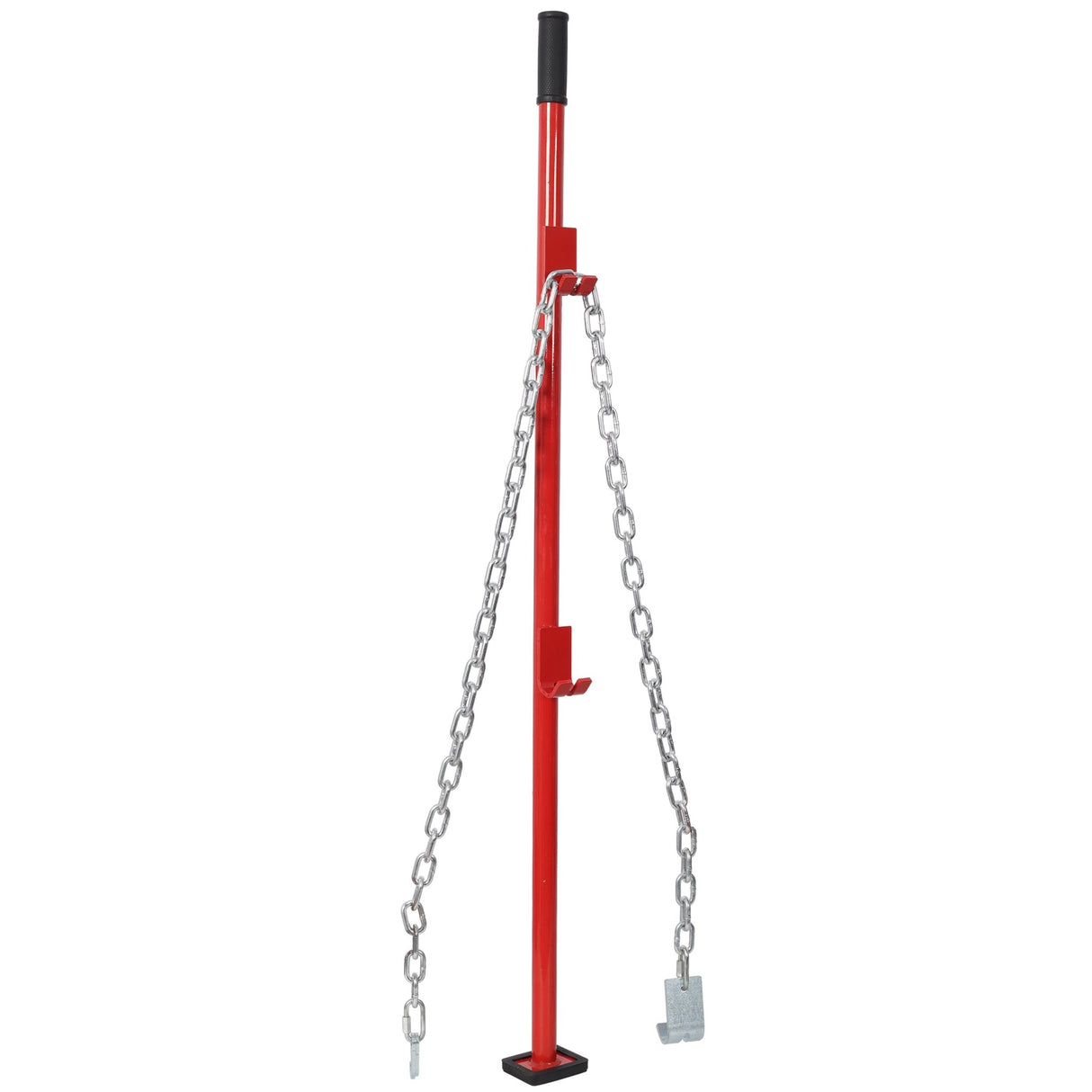 52Inch Long Universal Pulling Stick Tool - Red - Fab Heavy Parts