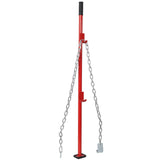 52Inch Long Universal Pulling Stick Tool - Red - Fab Heavy Parts