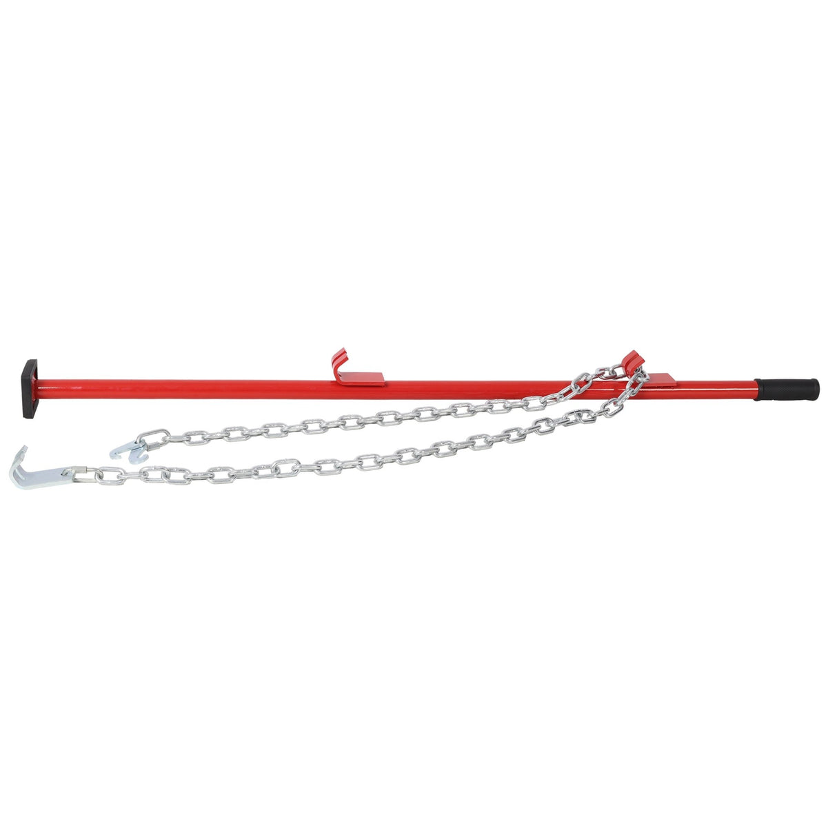 52Inch Long Universal Pulling Stick Tool - Red - Fab Heavy Parts