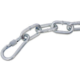 55 Gallon Drum Lifter Ring Steel Tilting Painted Carbon 1200 Lbs Capacity - Blue - Fab Heavy Parts