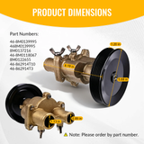 Sea Water Pump Assembly 46-8M0139995 468M0139995 8M0137216 46-8M0118067 Fits for Mercury Mercruiser Engines 4.3L 5.0L 5.7L 6.2L