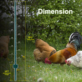 5Feet 5Pack Heavy Duty Metal Fence Post with U-Channel Steel U-Post for Holding Garden Wire Corner Anchor--Green