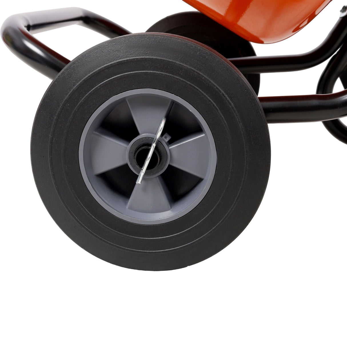 5CUFT(150L) Horizontal Portable Cement Mixer, Wheel Barrow Portable Cement Concrete Mixer 115V - 60HZ CSA Certificated - Fab Heavy Parts