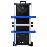 5-in-1 Portable Workbench with Detachable Miter Saw Stand & Height Adjustable Legs Scaffold/Dolly/Creeper/Platform