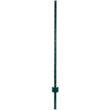 5Feet 5Pack Heavy Duty Metal Fence Post with U - Channel Steel U - Post for Holding Garden Wire Corner Anchor - Green - Fab Heavy Parts